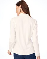 Essential Knit Long-Sleeve Button Henley thumbnail number 2