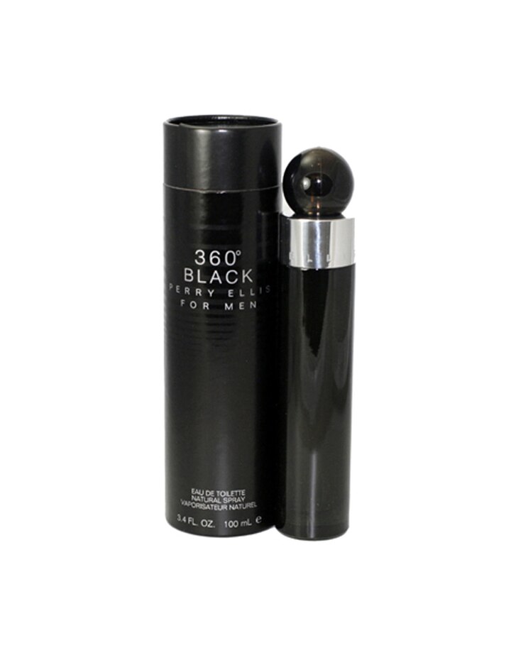 Perry Ellis 360 Black EDT for Men 3.3 oz. image number 1