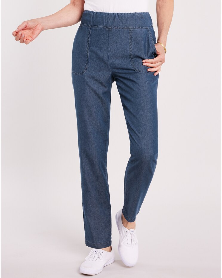 DenimLite Straight Leg Pants image number 1