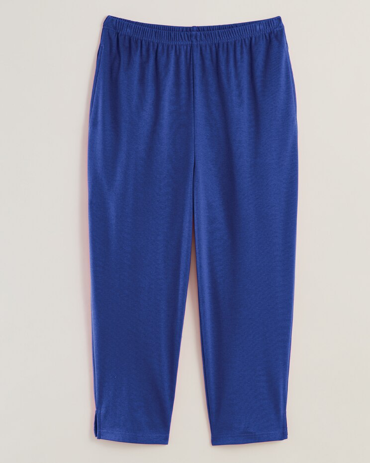 Pintuck Top Capris Set image number 2