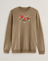 Better-Than-Basic Embroidered Sweatshirt thumbnail number 1