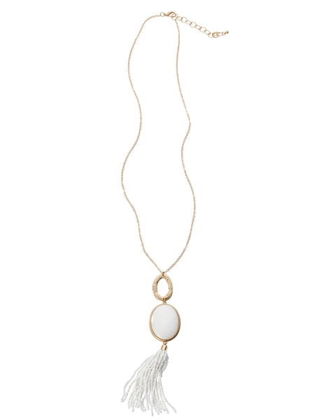 Luminous Tassel Necklace
