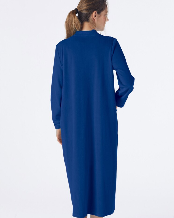 Velour Smocked Robe image number 2