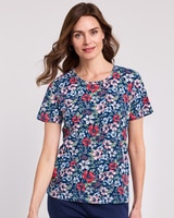 Essential Knit Short Sleeve Tee thumbnail number 1