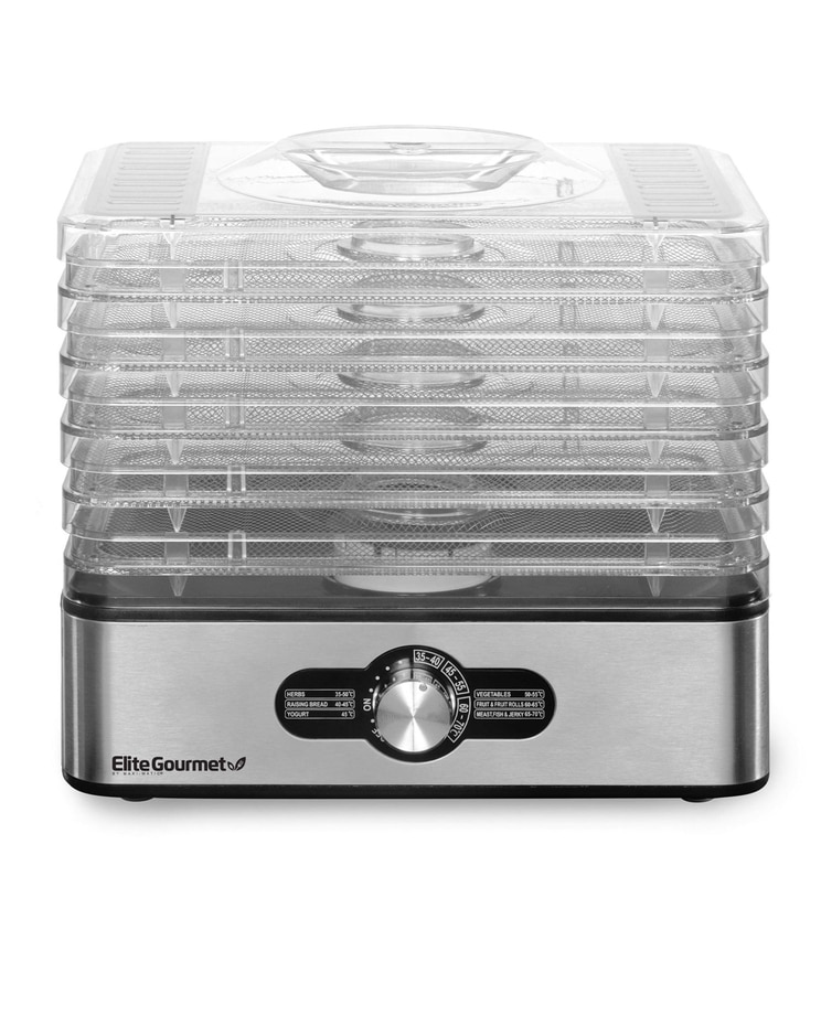 Elite Gourmet 5 Tray Food Dehydrator w/ Temp Controls image number 1