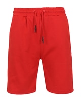 Men's Slim Fit Tech Fleece Jogger Sweat Lounge Shorts With Long Zipper Side Pocket thumbnail number 1