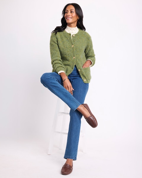 Luxe Bouclé Cardigan