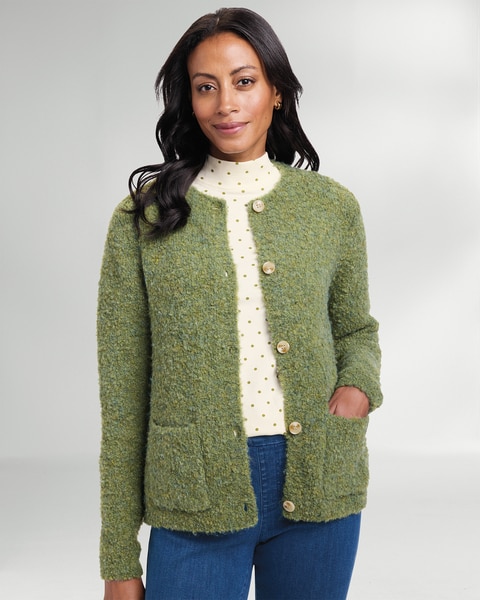 Luxe Bouclé Cardigan