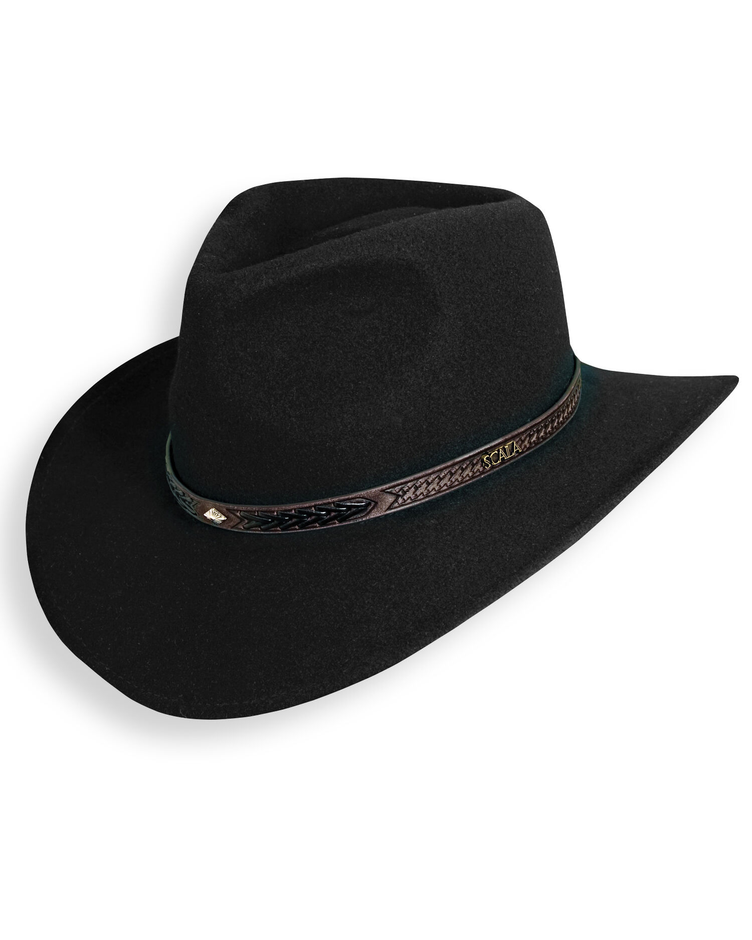 Scala Crushable Wool Outback Hat Blair