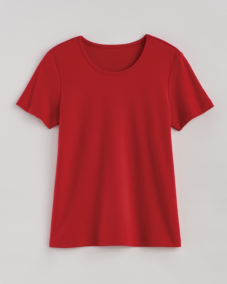 Essential Knit Short Sleeve Tee image number 1