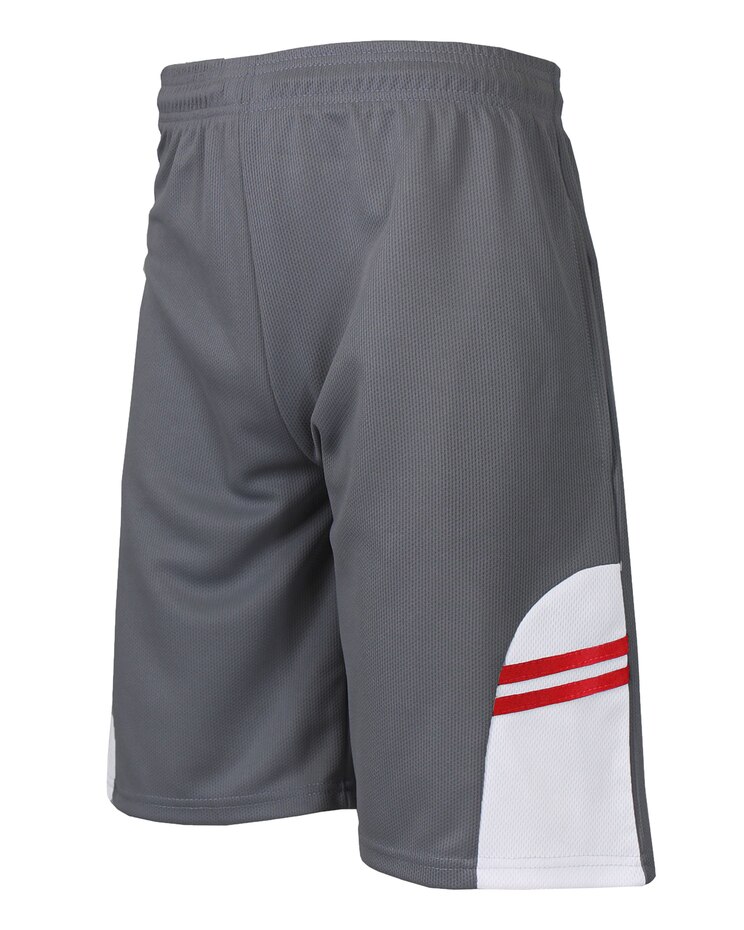 Galaxy By Harvic Men's Slim Fit Moisture Wicking Mesh Shorts With Side Carve Design image number 1