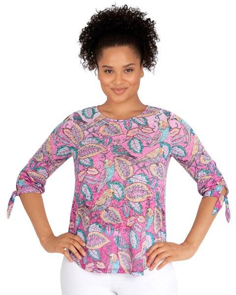 Ruby Rd® Parakeet Top
