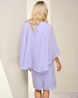 Flirty Cape Dress thumbnail number 3
