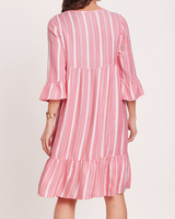 Striped Tiered Dress thumbnail number 4