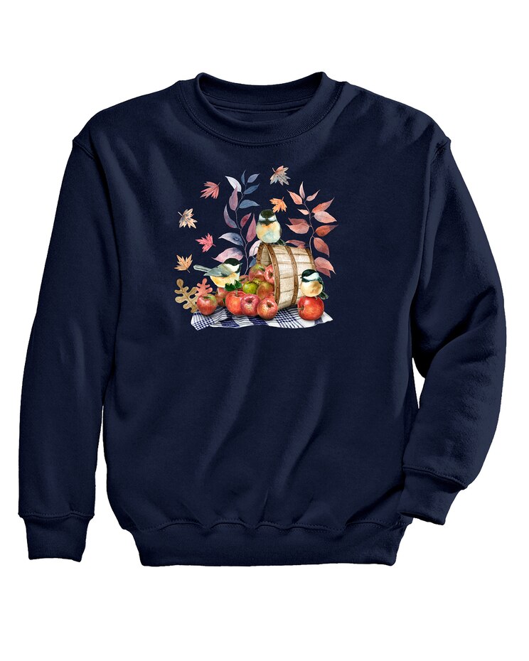Apple Basket Graphic Sweatshirt image number 1