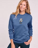 Better-Than-Basic Embroidered Sweatshirt thumbnail number 1