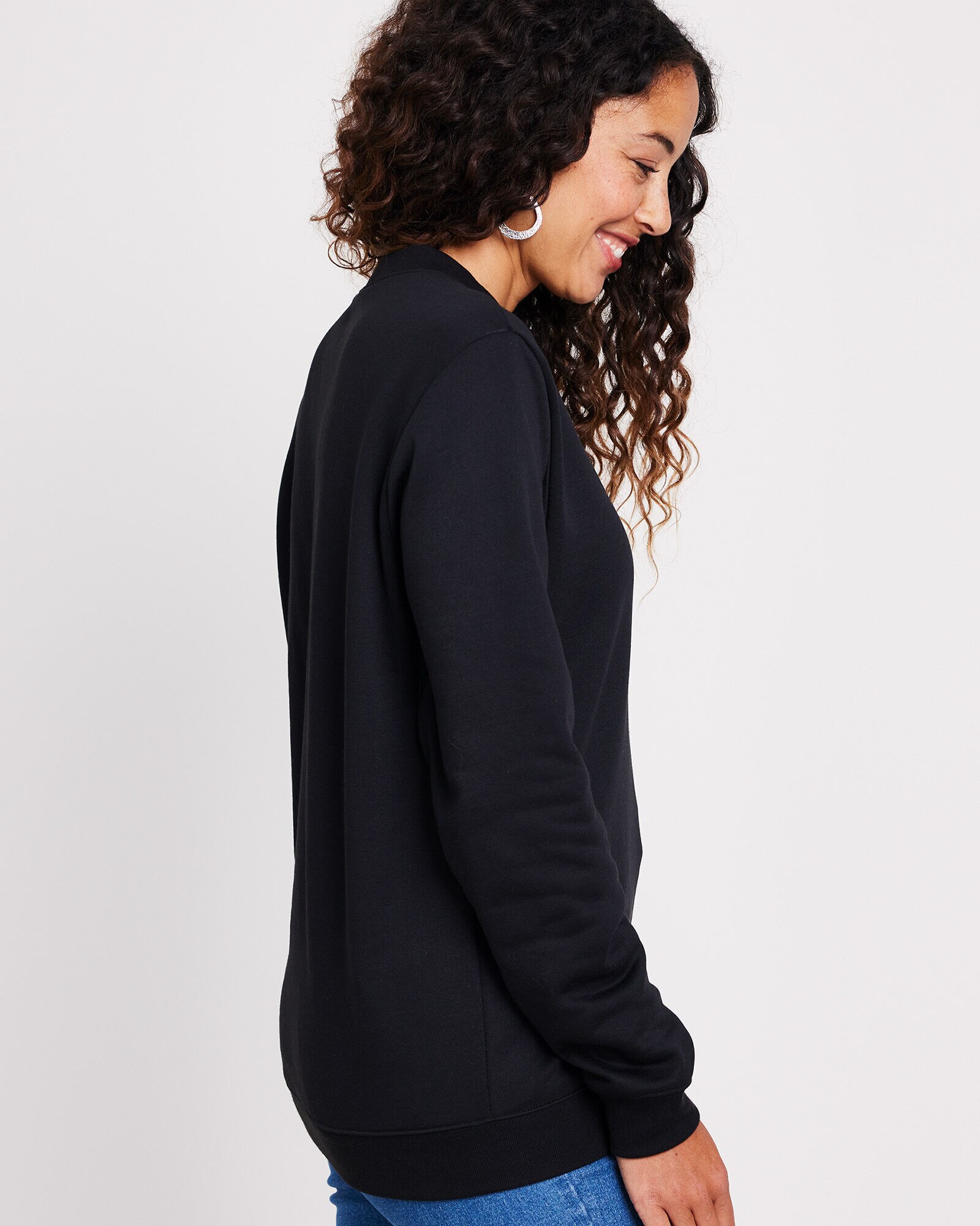 Better Than Basic Embroidered Sweatshirt