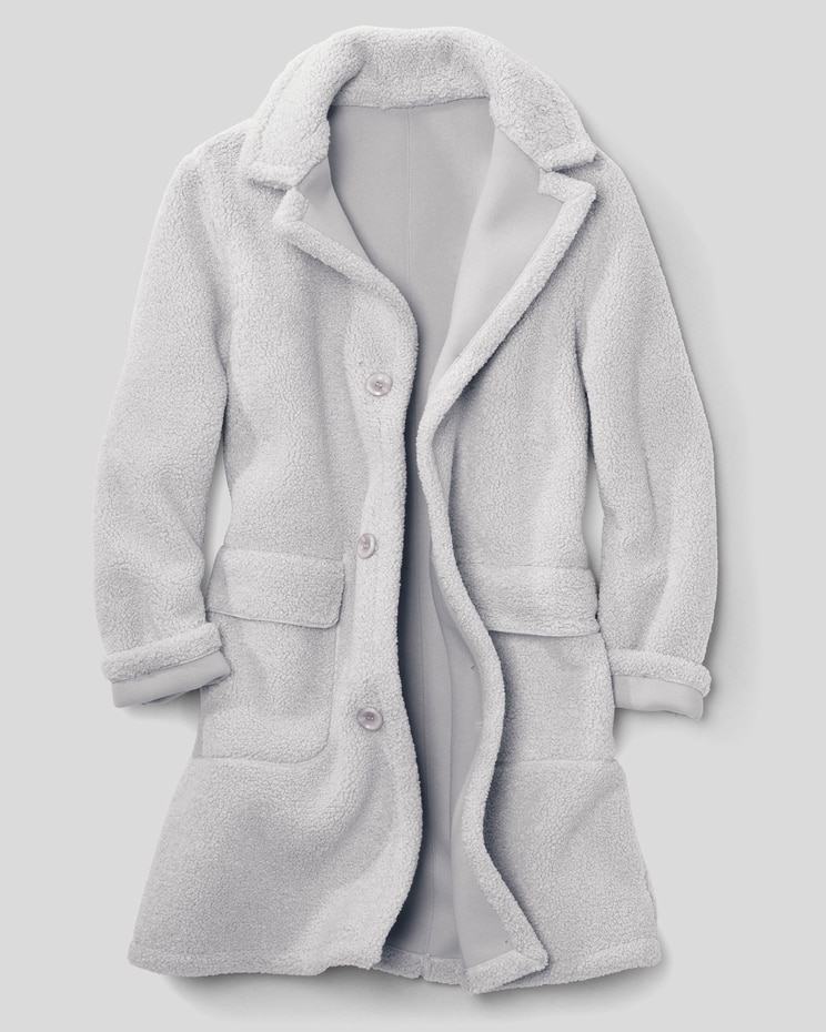 Reversible Faux-Sherpa Coat image number 4