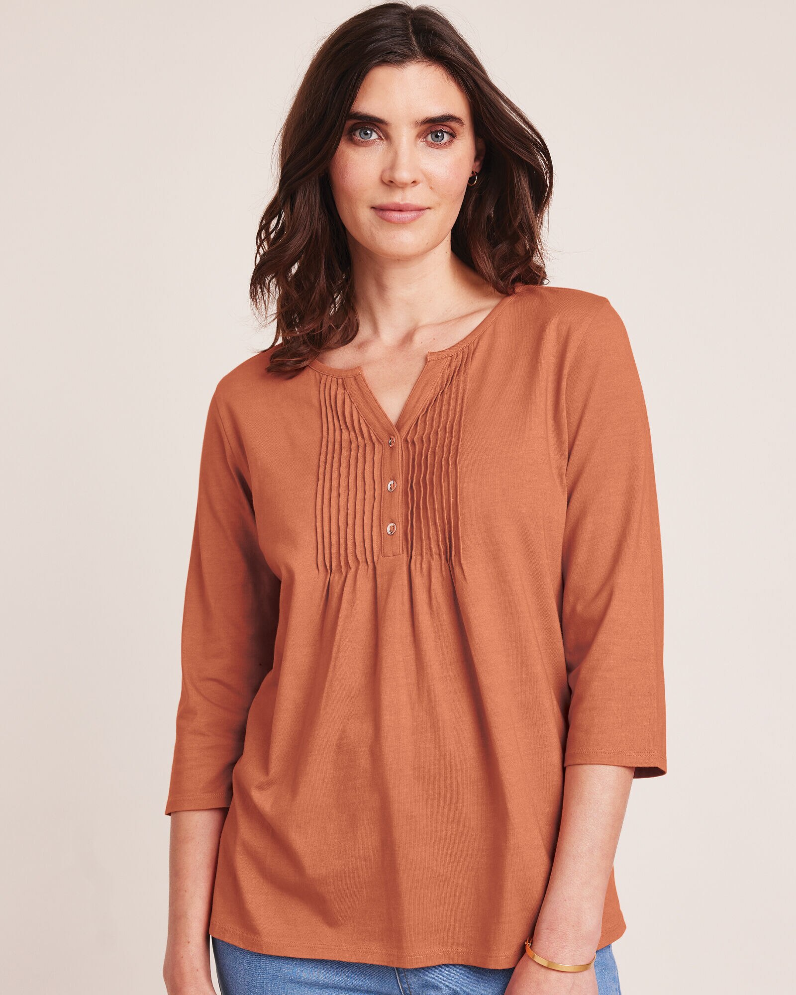 Pintuck Top Blair
