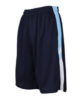 Galaxy By Harvic Men's Slim Fit Moisture Wicking Mesh Shorts With Side Trim Design thumbnail number 1