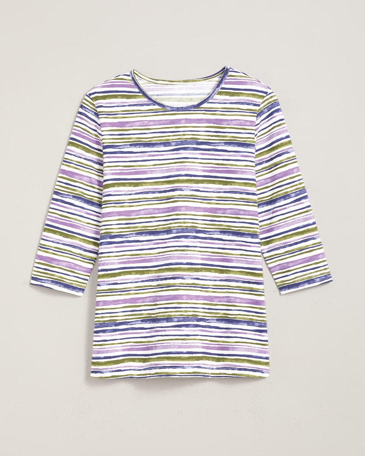 Three-Quarter Sleeve Anytime Tee image number 1