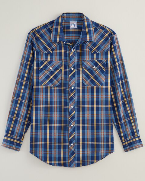Haband Long-Sleeve Snap-Tastic Western Shirt