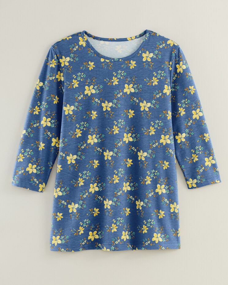 Three-Quarter Sleeve Anytime Tee image number 1