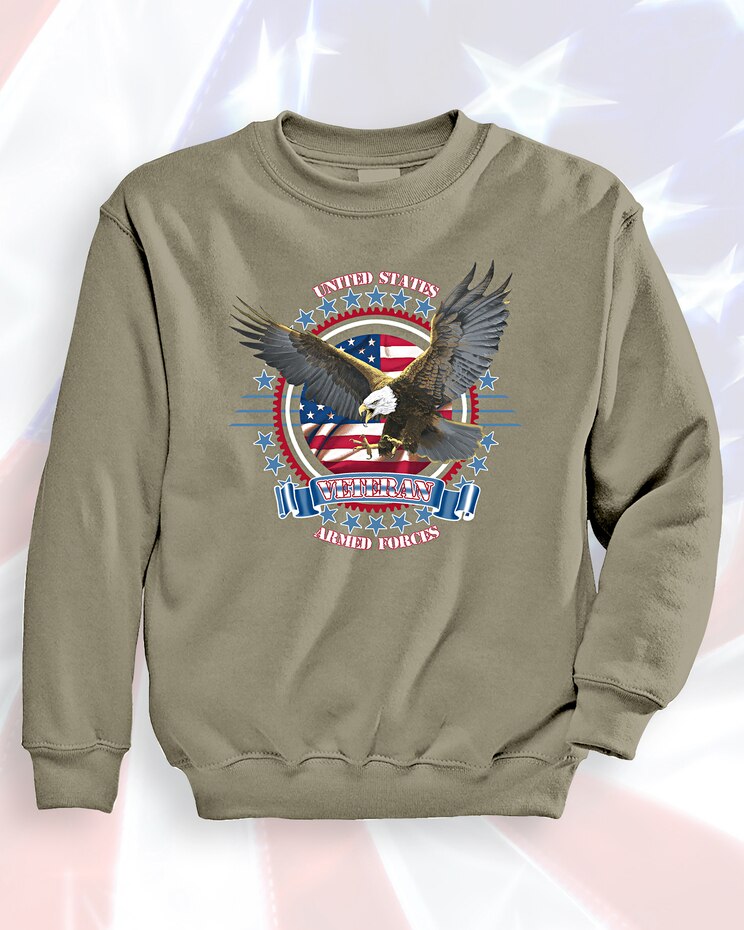 Signature Graphic Sweatshirt - Armed Forces image number 1