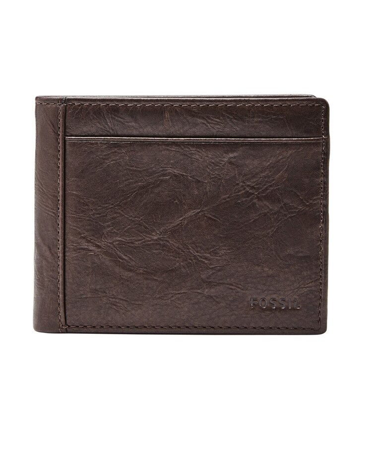 Fossil Men's Neel Flip ID Bifold Leather Wallet image number 1