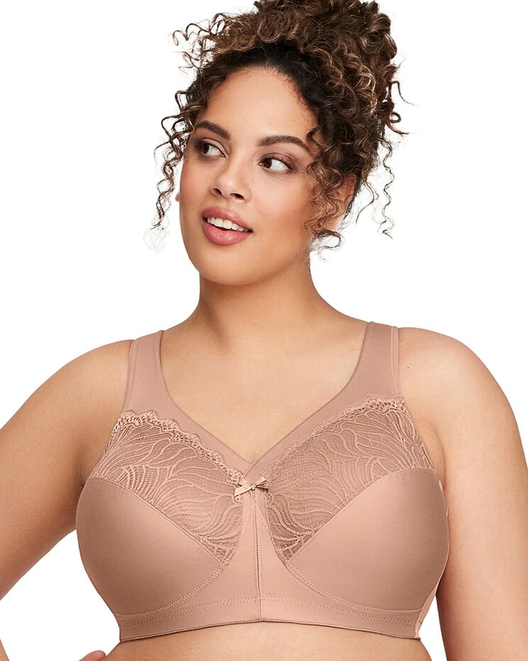 Full Figure Plus Size MagicLift Natural Shape Front-Close Bra