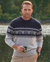 John Blair® Fair Isle Sweater thumbnail number 1
