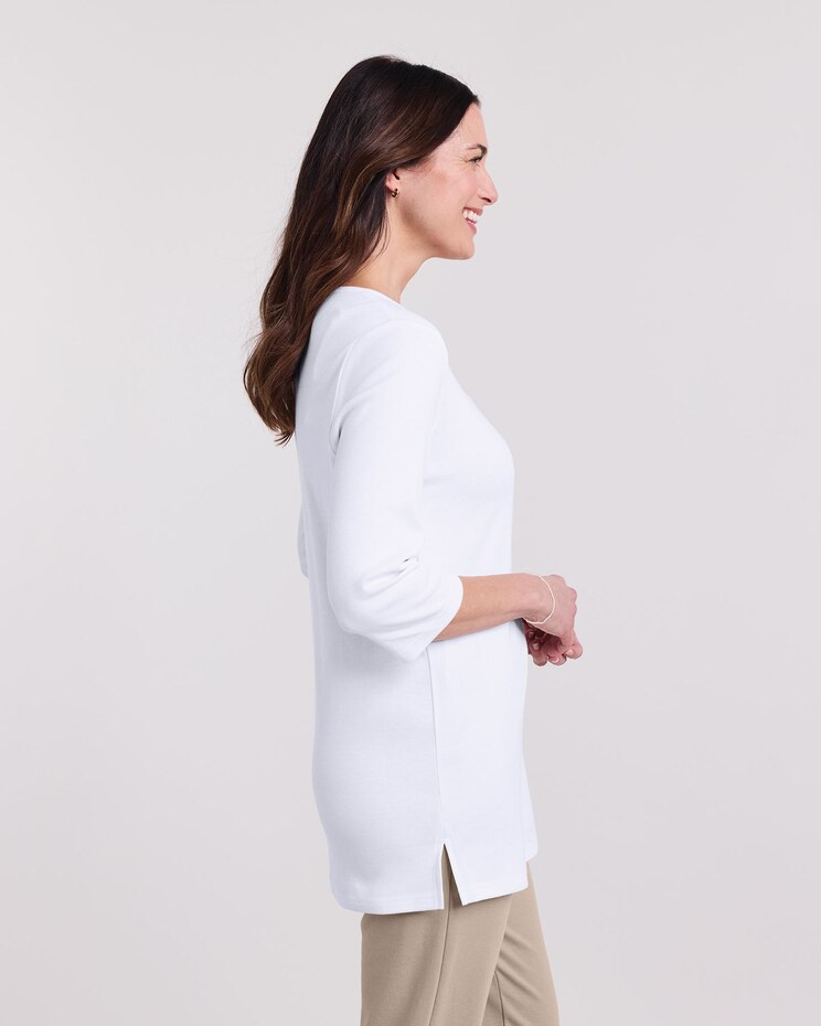 Essential Knit Embroidered Tunic image number 2