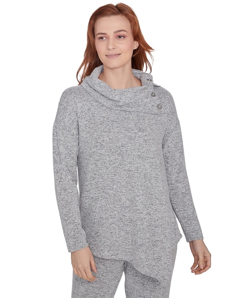 Ruby Rd® Cozy Season Knit Heather Cozy Top