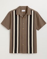 John Blair® Linen Blend Colorblock Shirt thumbnail number 2