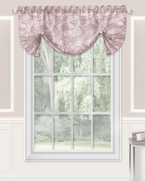 Charlotte Rod Pocket Window Curtain Valance