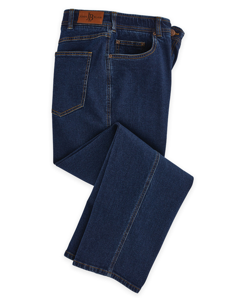 JohnBlairFlex Relaxed-Fit Hidden-Elastic Jeans