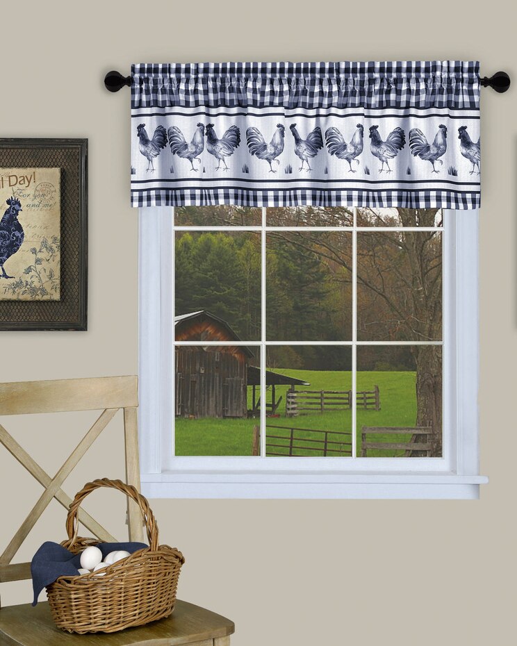 Barnyard Window Curtain Valance image number 1