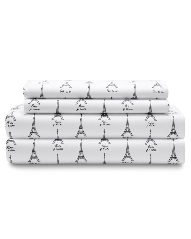 Whimsical Print Sheet Set image number 1
