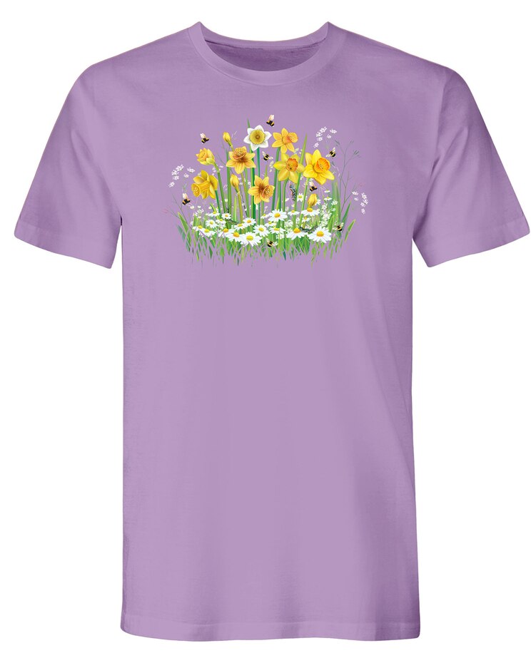 Spring Daffodils Graphic Tee image number 1