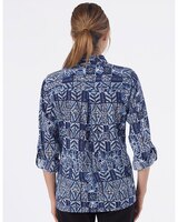 Batik Block Crinkle-Cotton Shirt thumbnail number 2