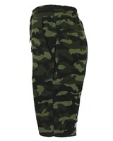 Men's Slim Fit Tech Fleece Jogger Sweat Lounge Shorts With Long Zipper Side Pocket thumbnail number 5