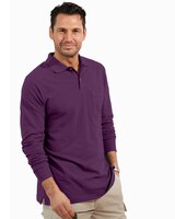 John Blair Long-Sleeve Piqué Polo thumbnail number 1