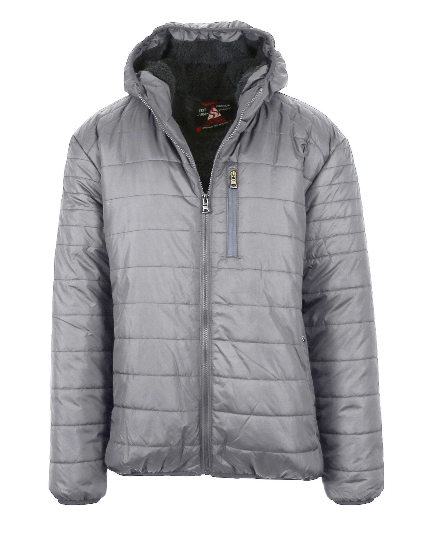 Spire by galaxy men's lightweight puffer jacket top