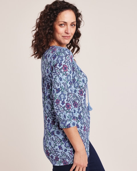 Smocked Peasant Top