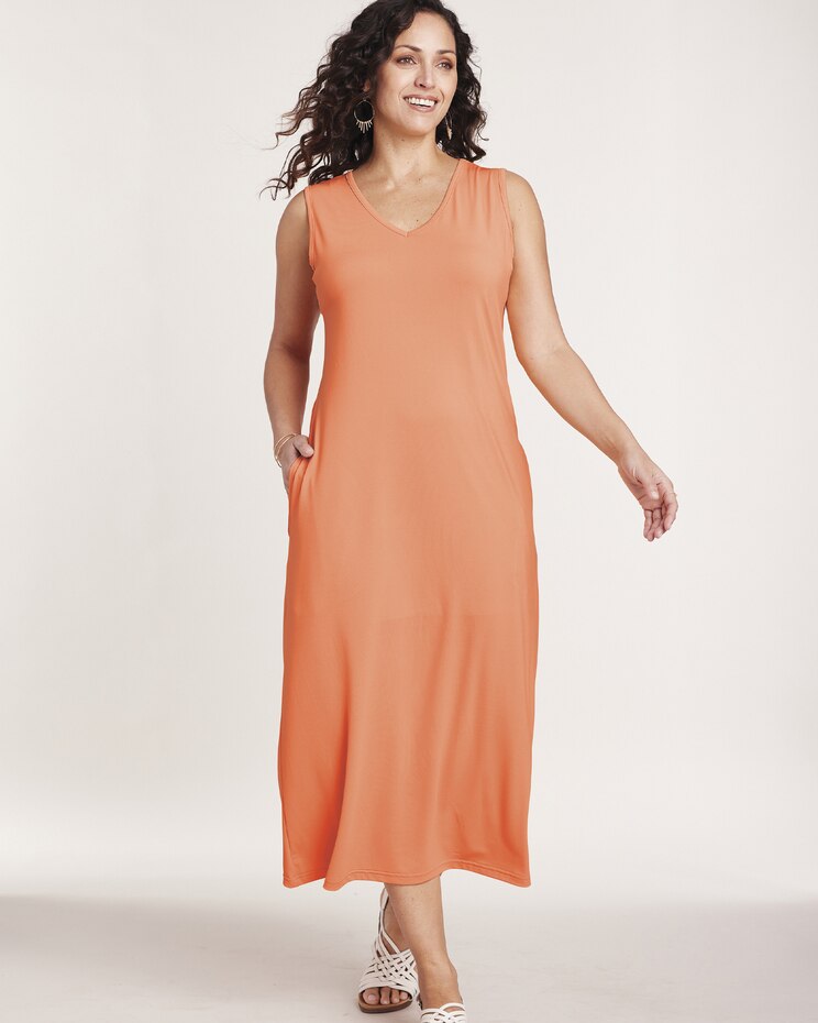 Pocket Knit Tank Dress image number 1