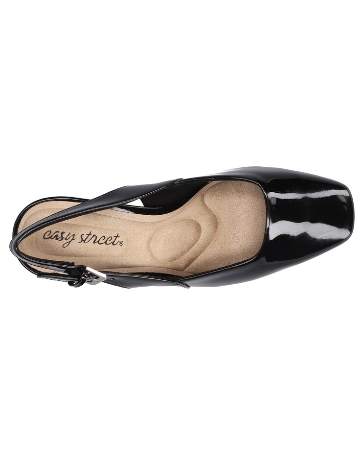 Easy Street® Ritsa Square Toe Slingback Pumps image number 5