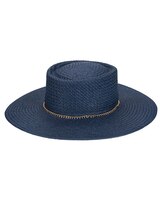 Sail Away - Womens Paper Weave Gambler Hat thumbnail number 4