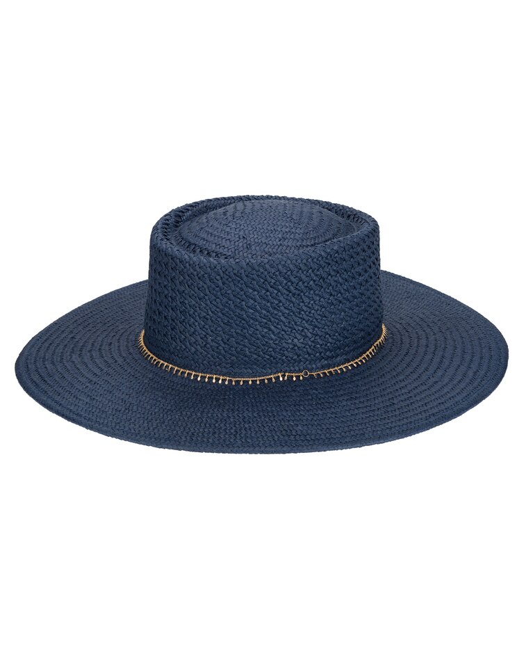 Sail Away - Womens Paper Weave Gambler Hat image number 4