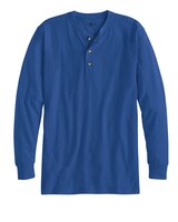 John Blair Everyday Jersey Knit Long-Sleeve Henley thumbnail number 1