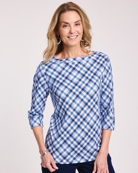 Criss-Cross Sailor Top